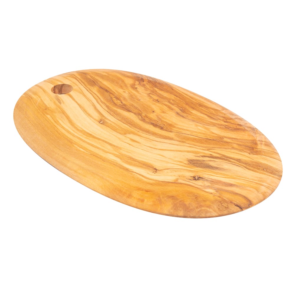 166-OWPB9 Oblong Serving Board, 9 7/8" x 5 7/8", Olive Wood