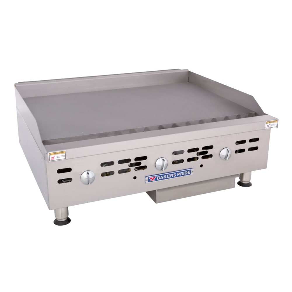 455-BPHMG2436ING 36" Gas Griddle w/ Manual Controls - 1" Steel Plate, Natural Gas