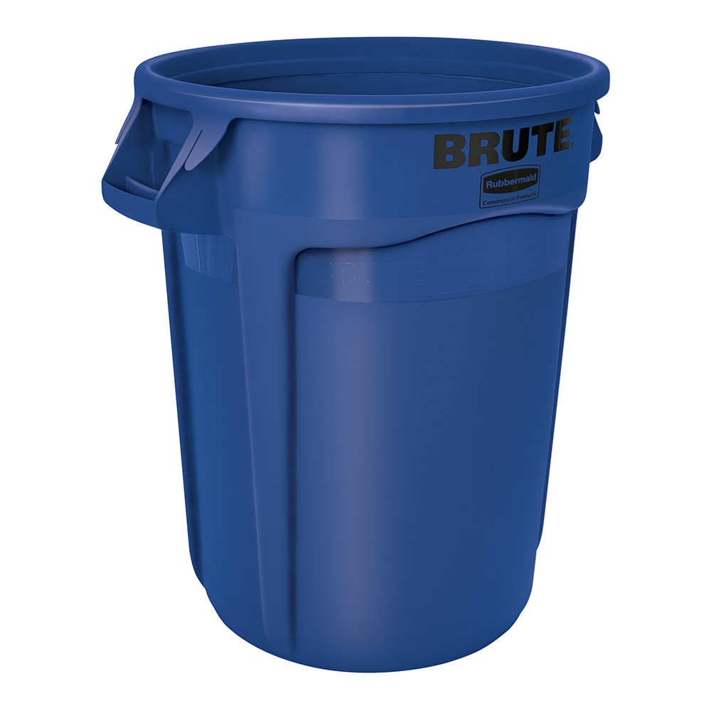 007-2632BLUE 32 gal Multiple Material Recycle Bin - Indoor/Outdoor