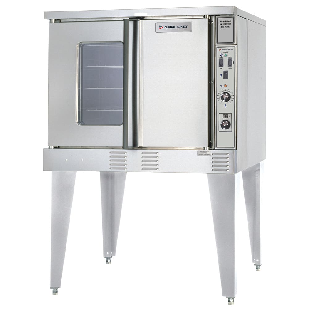 451-SUMG100LP Summit Single Full Size Liquid Propane Gas Convection Oven - 53,000 BTU 
