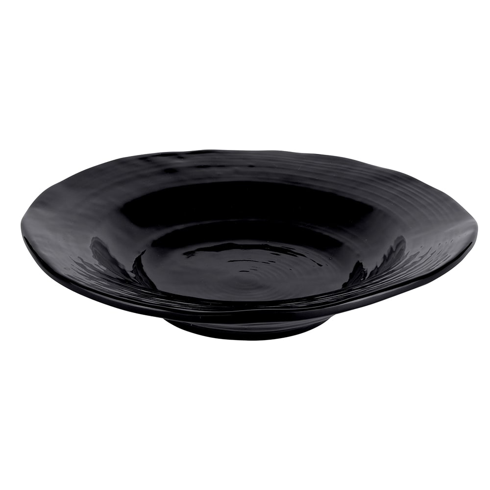 701-DB925B 12 oz Round Melamine Bowl, Black