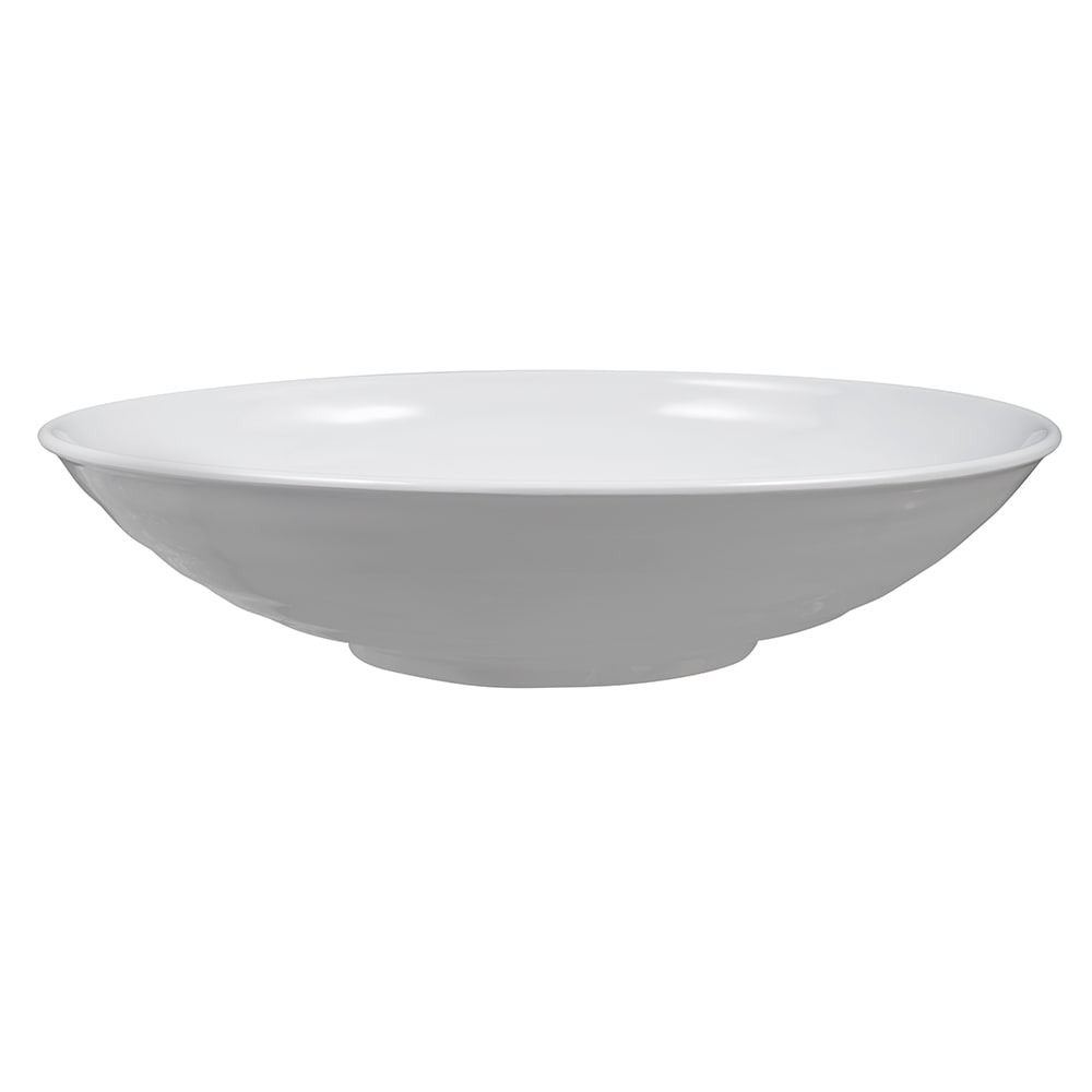 284-ML74W 12" Round Pasta Bowl w/ 3 qt Capacity, Melamine, White