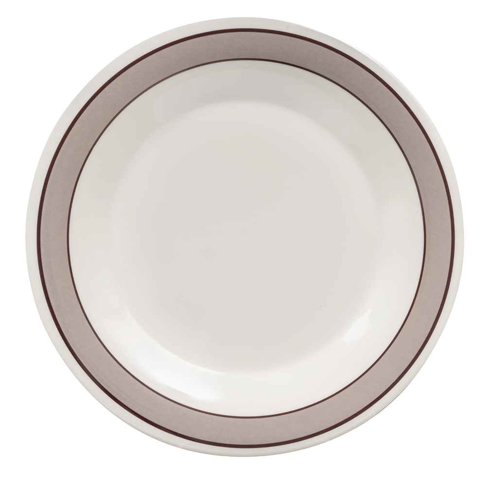 284-WP10CA 10 1/2" Round Melamine Dinner Plate, White