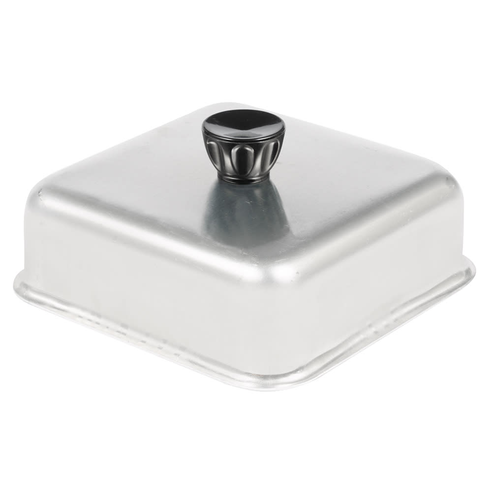 166-BASQ620 6" Square Basting Cover, aluminum