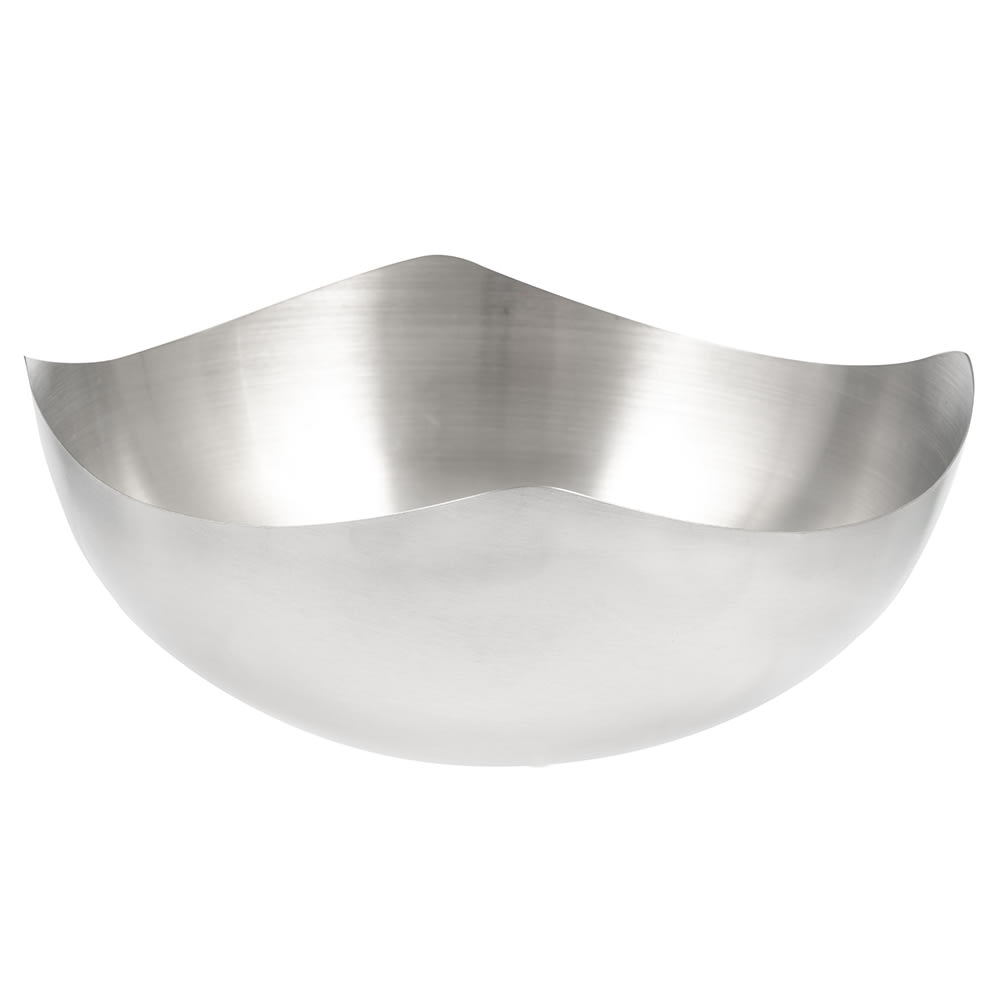 166-SB5 Solid Bowl w/ No Holes, 9x2 3/4", Stainless