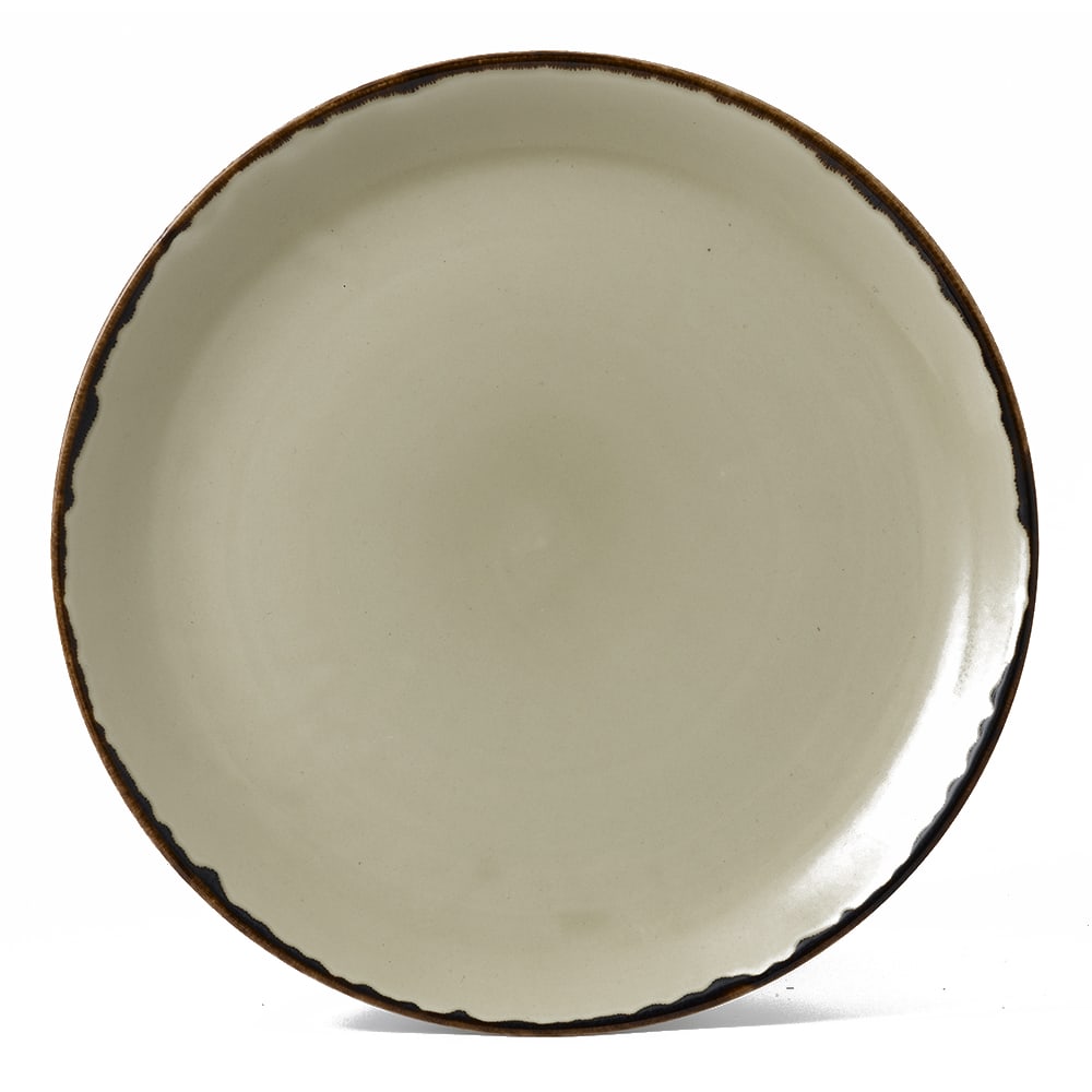 245-HL288 11 1/4" Round Harvest Plate - Ceramic, Linen