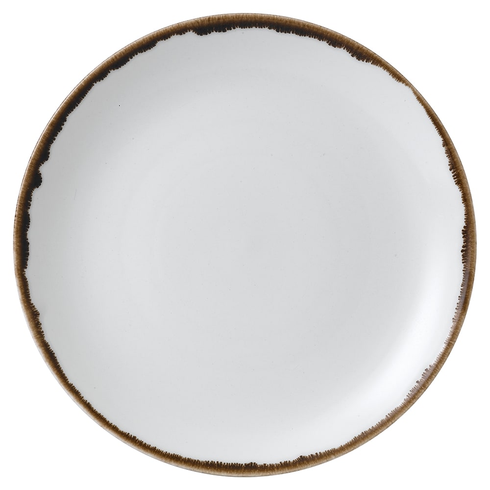 245-HN217 8 2/3" Round Harvest Plate - Ceramic, Natural