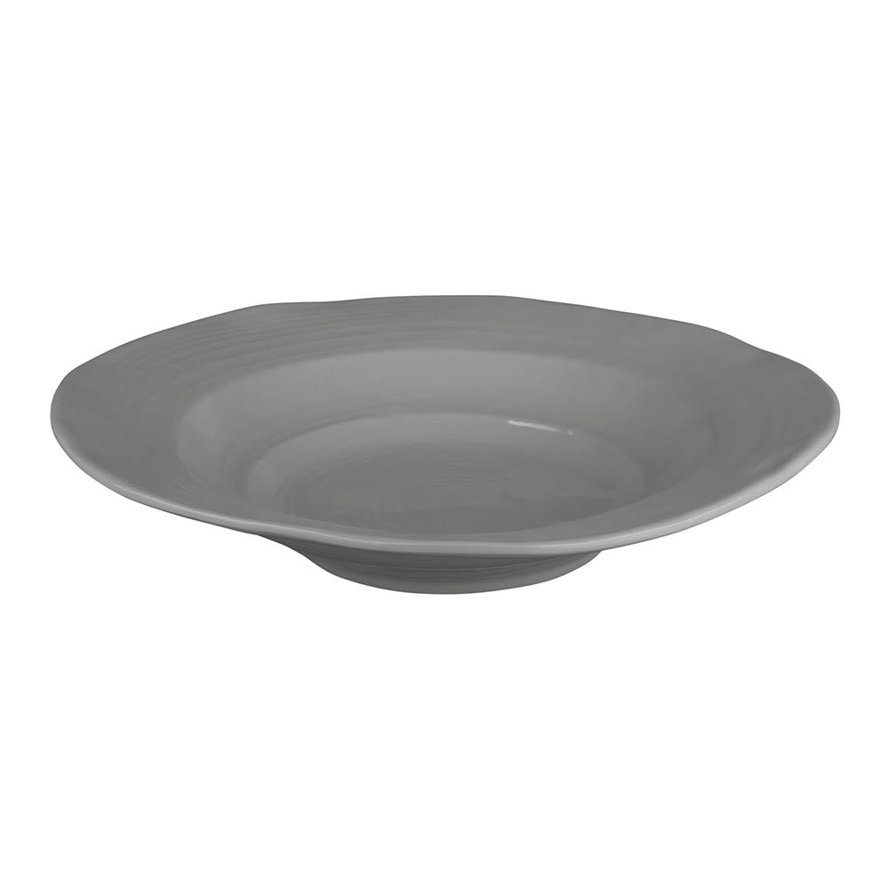 701-M14BG 44 oz Round Melamine Serving Bowl, Gray