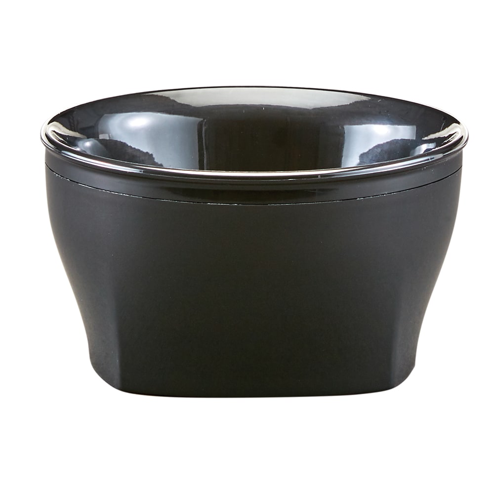 144-MDSHB9110 9 oz Round Harbor Collection Bowl - Plastic, Black