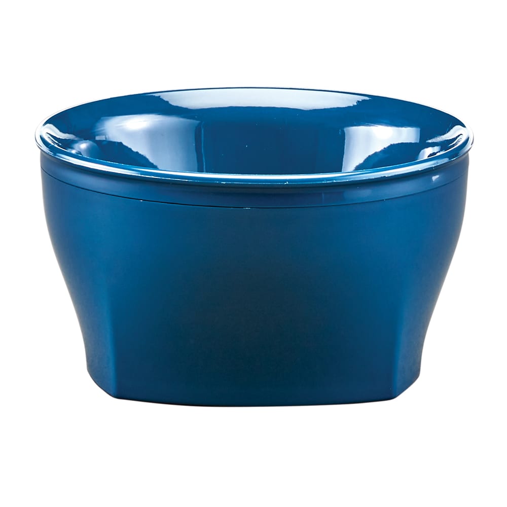 144-MDSHB9497 9 oz Round Harbor Collection Bowl - Plastic, Navy Blue