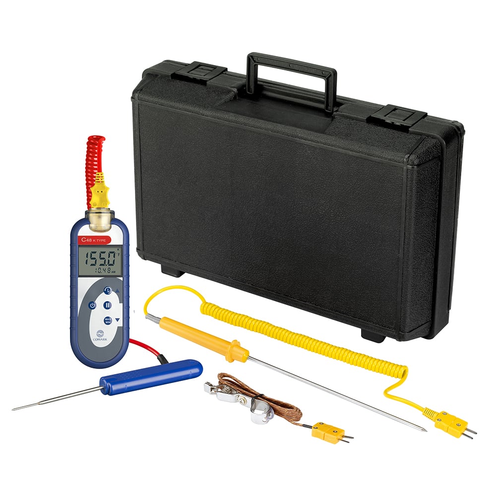 113-C48P6 Food Thermometer Kit w/ PK19M Probe - Type K