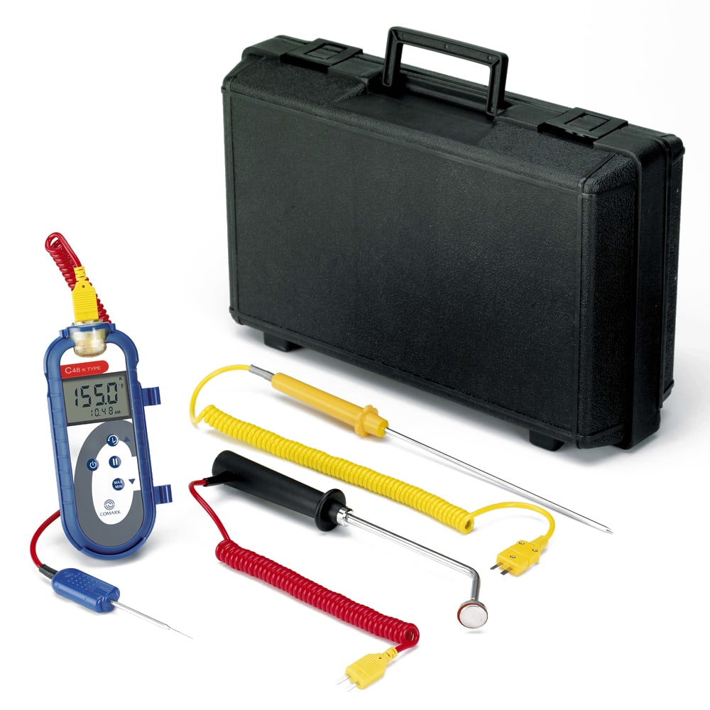 113-C48P9 Food Thermometer Kit w/ PK15M Probe - Type K