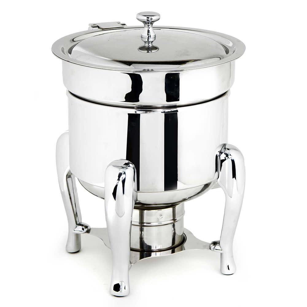 Eastern Tabletop 3108 7 qt Marmite Soup Chafer w/ Hinged Lid, Stainless Steel