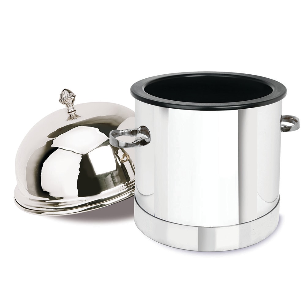 969-7001 3 gal Buffet Ice Cream Crock w/ Lid, Stainless