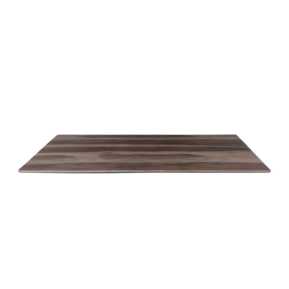 701-M2415HW Rectangular Fo Bwa Meta Riser - 24" x 15", Melamine, Faux Hickory