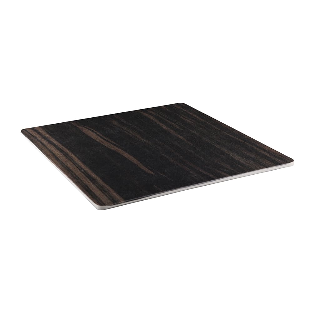 701-M10ZW 10" Square Fo Bwa Meta Riser - Melamine, Faux Zebra