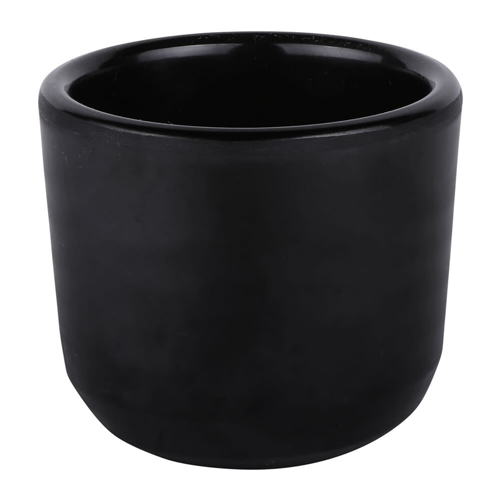 701-JW275B 4 oz Zen Cup - Melamine, Black