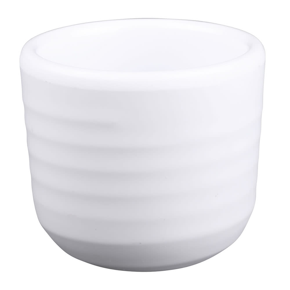 701-JW275W 4 oz Zen Cup - Melamine, White