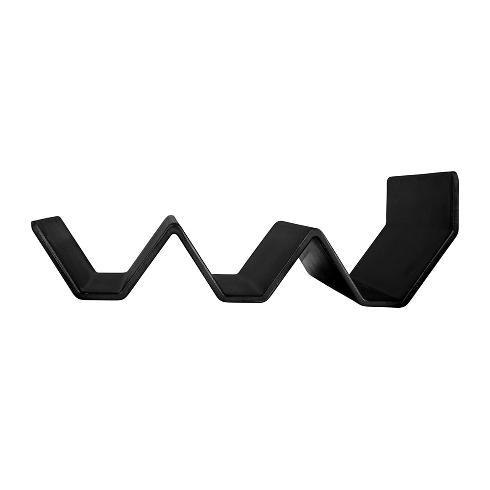 701-JW322B 3 Slot Taco Holder - Melamine, Black