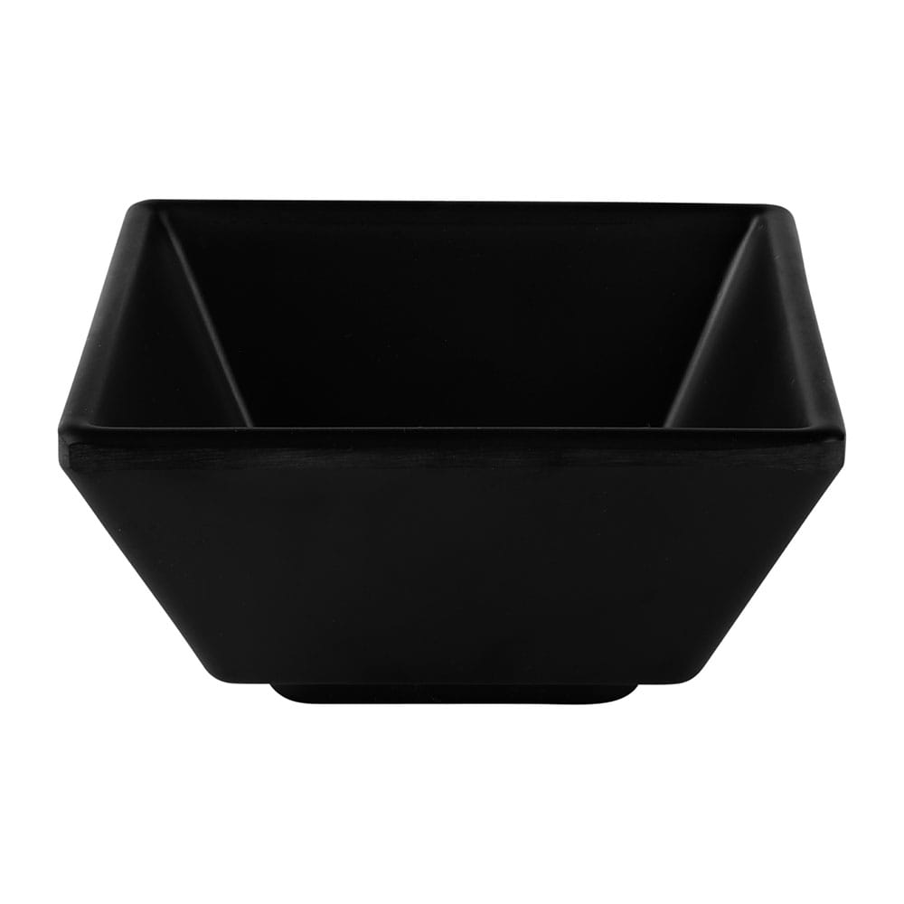 701-JW33B 4 oz Melamine Ramekin - Melamine, Black