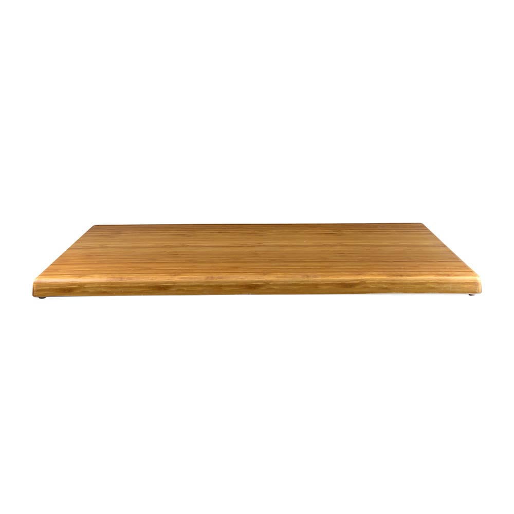 701-M15241BB Rectangular Fo Bwa Modular Riser - 24" x 15", Melamine, Faux Bamboo