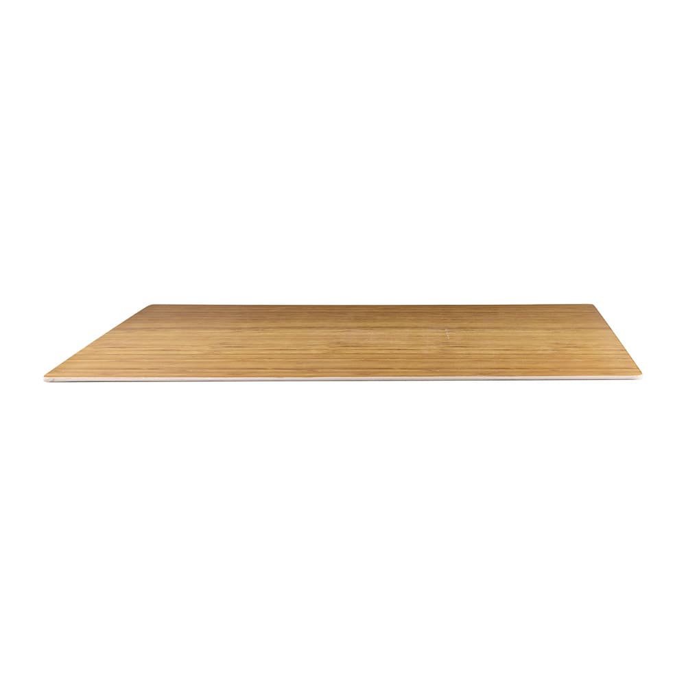 701-M2415BB Rectangular Fo Bwa Meta Riser - 24" x 15", Melamine, Faux Bambo