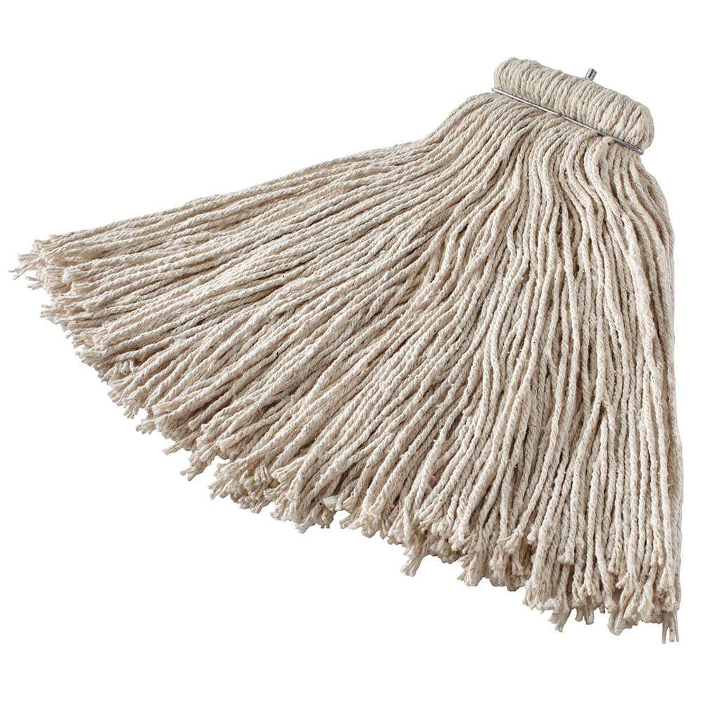 007-FGF16700WH00 20 oz Premium Mop Head - Bolt-On Head, 4 Ply Cotton, White