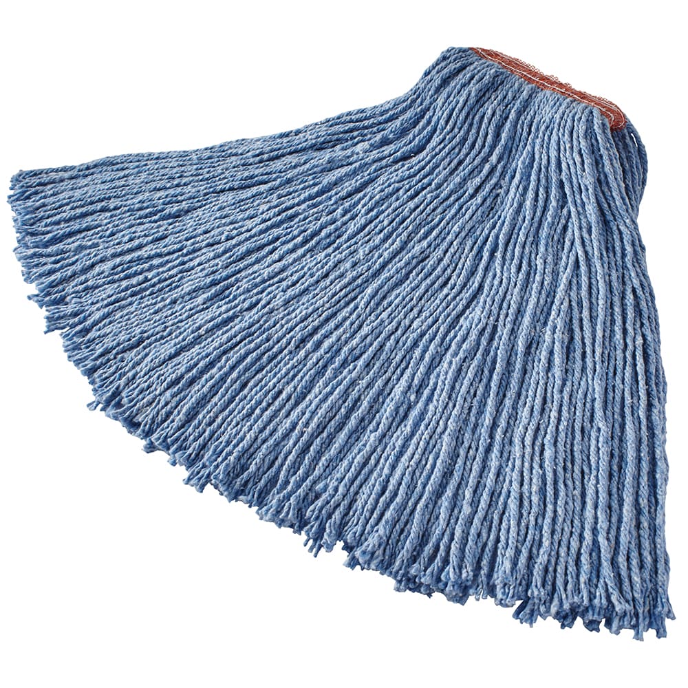 007-FGF51700BL00 20 oz Premium Mop Head - 1" Headband, 4 Ply Cotton/Rayon/Synthetic Blend,,...