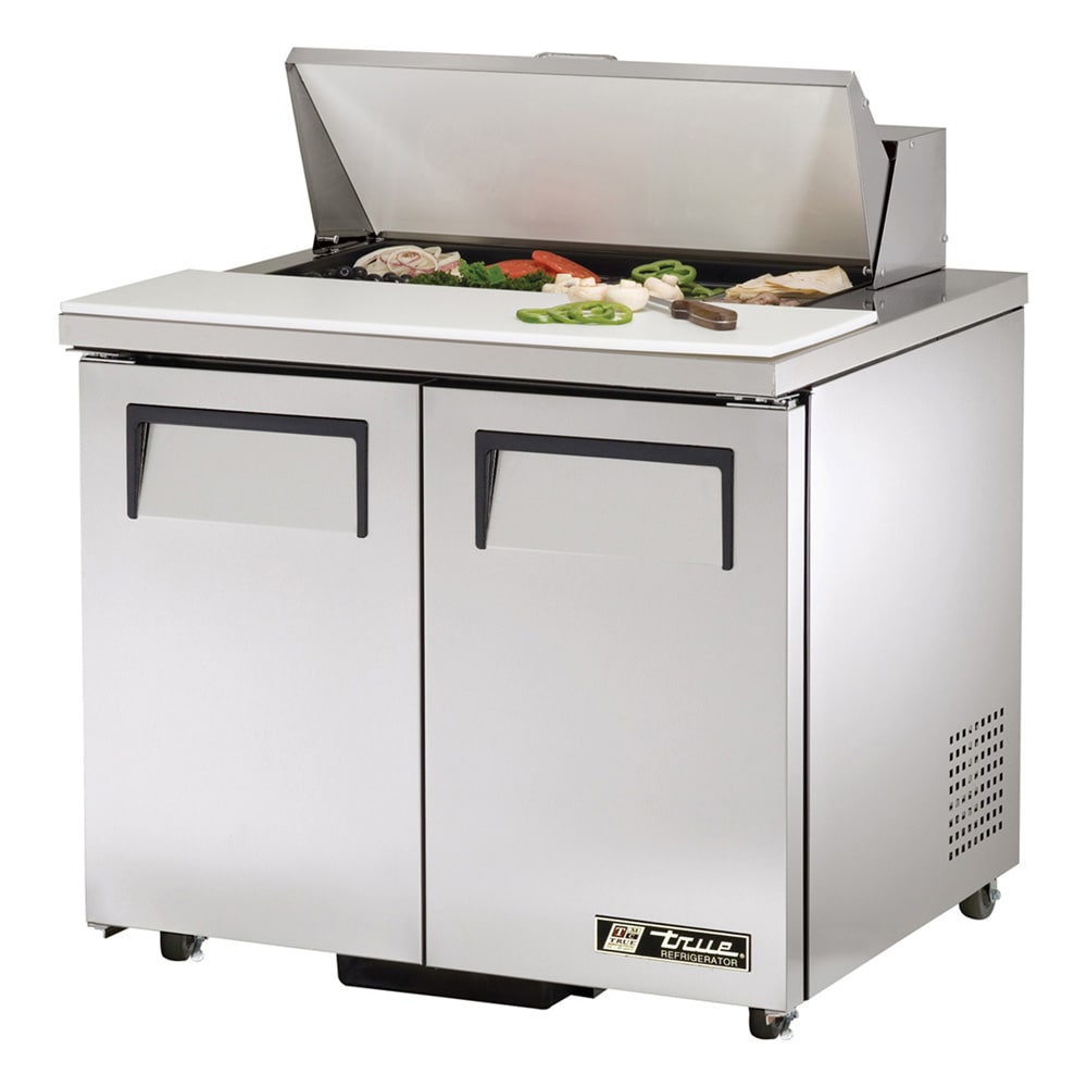 598-TSSU368ADA 36" TSSU Series Sandwich/Salad Prep Table w/ Refrigerated Base, 115v
