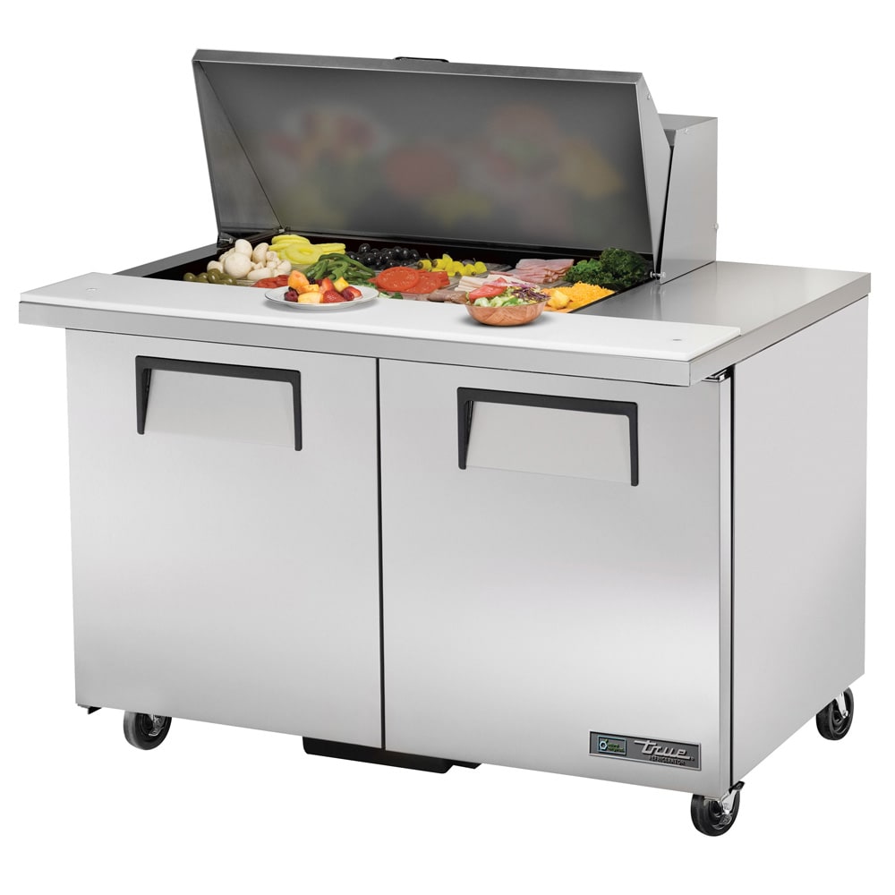 598-TSSU4815MB 48" TSSU Series Mega Top Sandwich/Salad Prep Table w/ Refrigerated Base, 115v