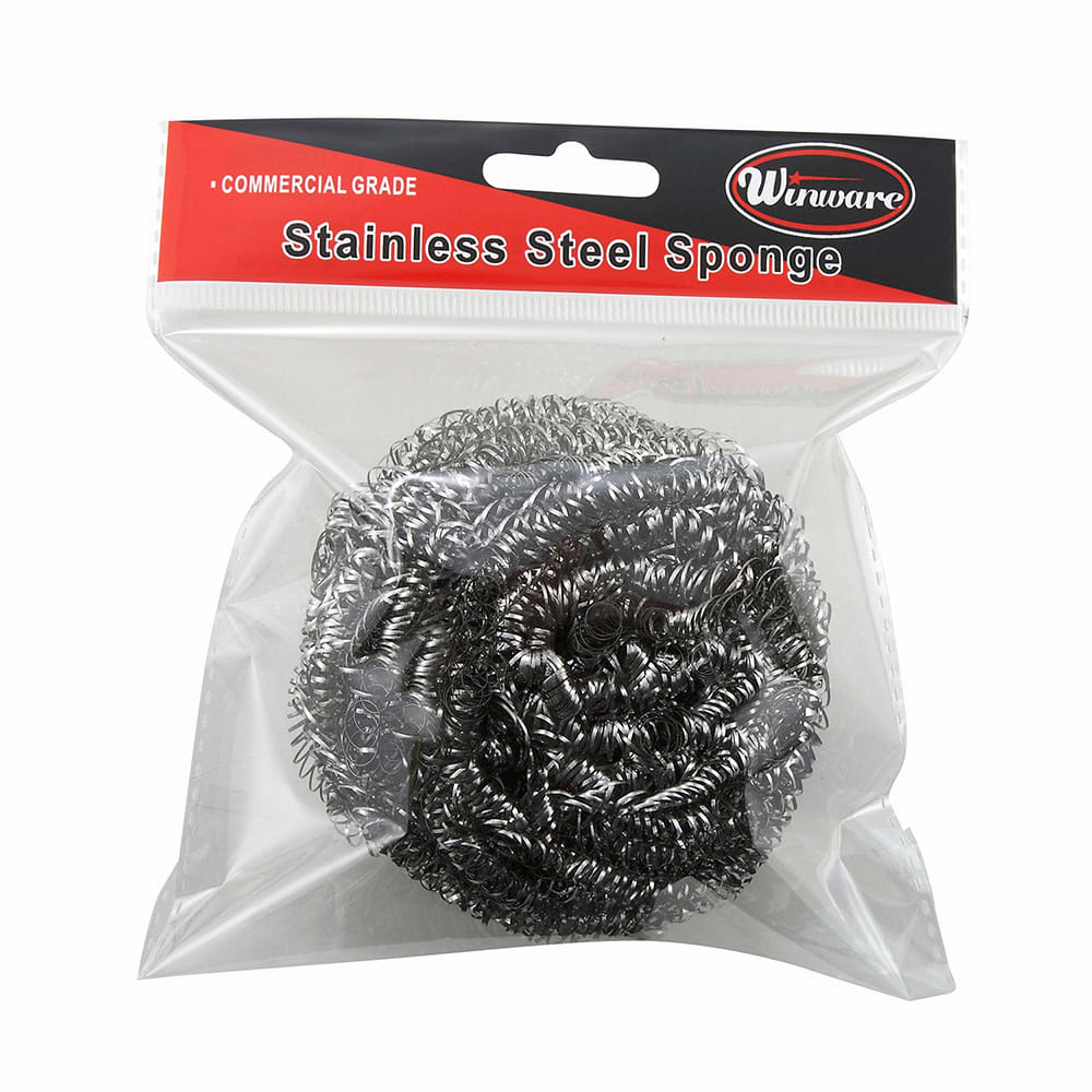 080-SPG50 50g Scouring Sponge, Stainless Steel