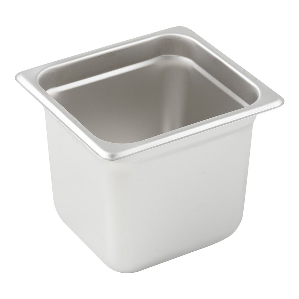 080-SPJP606 Sixth Size Steam Pan, Stainless