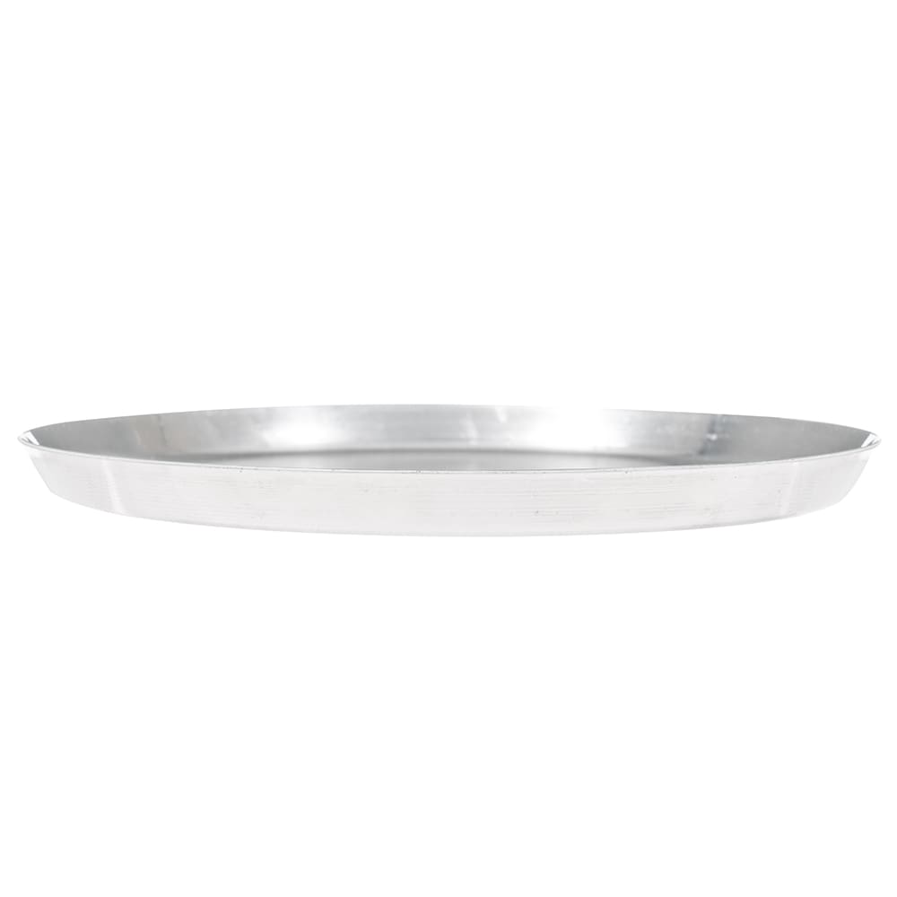 166-CAR8 7 3/4" Solid Pizza Pan, Aluminum