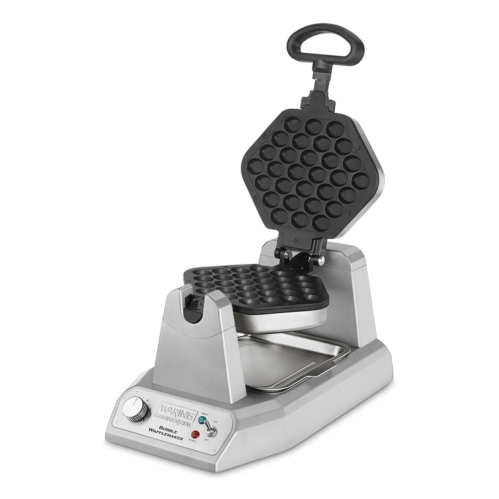 141-WBW300X Single Bubble Waffle Maker w/ Cast Aluminum Grids, 1200W