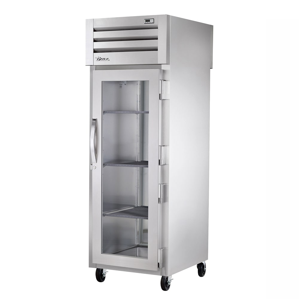 598-TR1HPT1G1S Full Height Insulated Mobile Heated Cabinet w/ (3) Pan Capacity, 208-230v