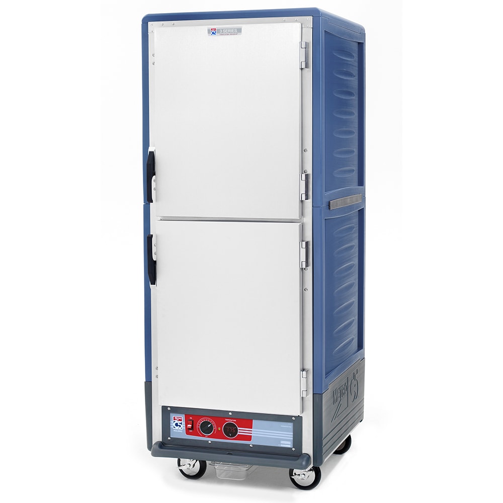 Metro C539-HDS-U-BU Full Height Insulated Mobile Heated Cabinet w/ (17) Pan Capacity, 120v