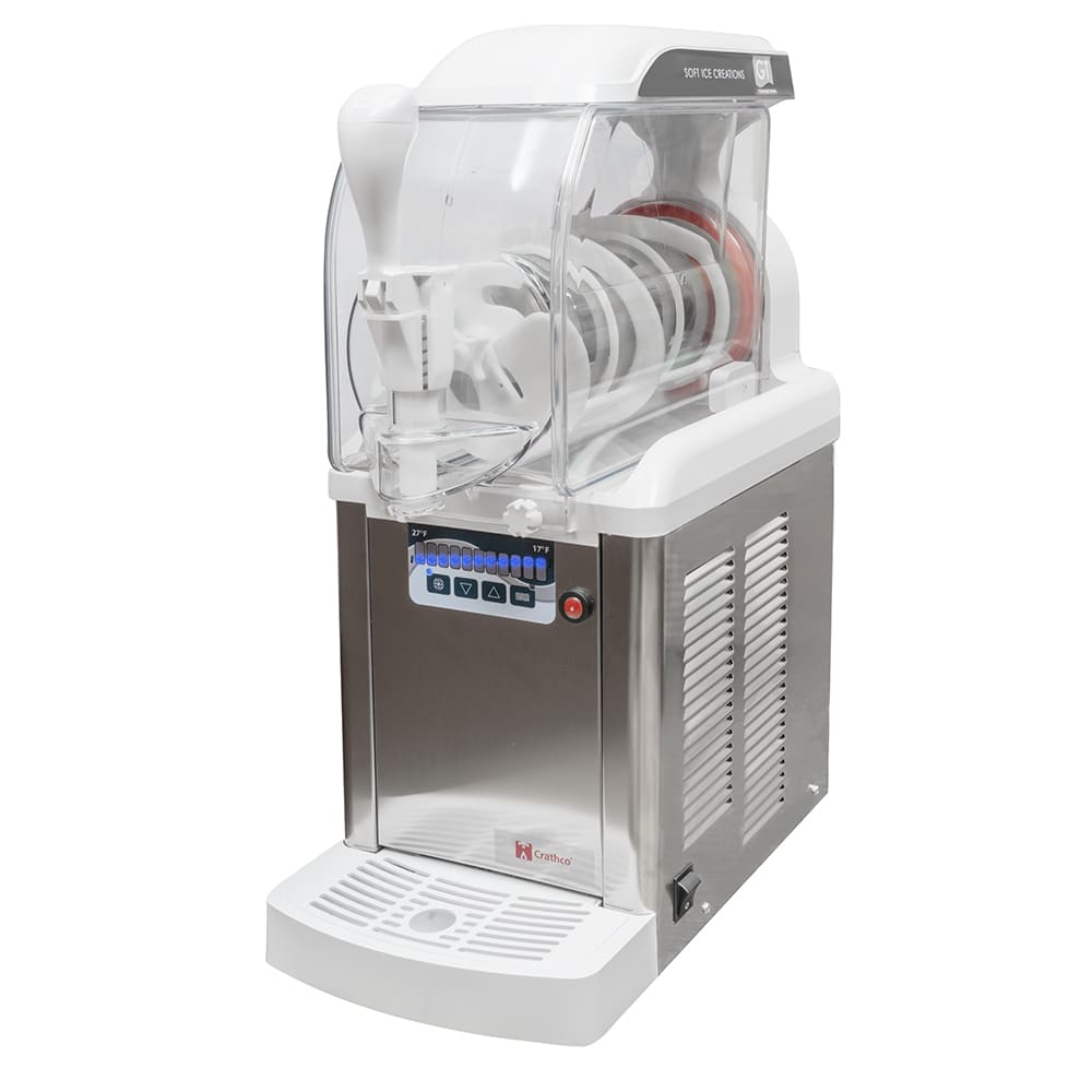 Crathco GT PUSH 1 Frozen Drink Machine w/ (1) 1 3/10 gal Bowl, 10"W, 115v
