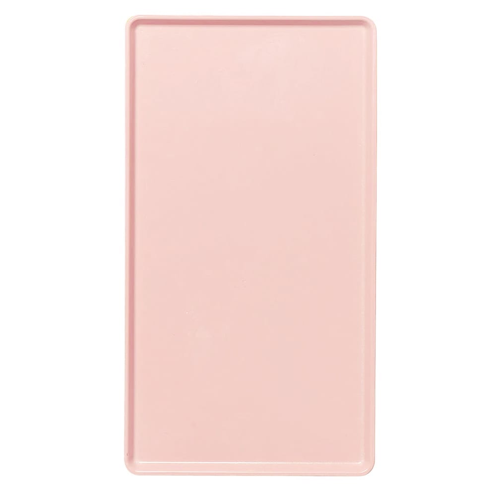 144-1220D106 Rectangular Dietary Tray - For Patient Feeding, 12" x 20", Light Peach