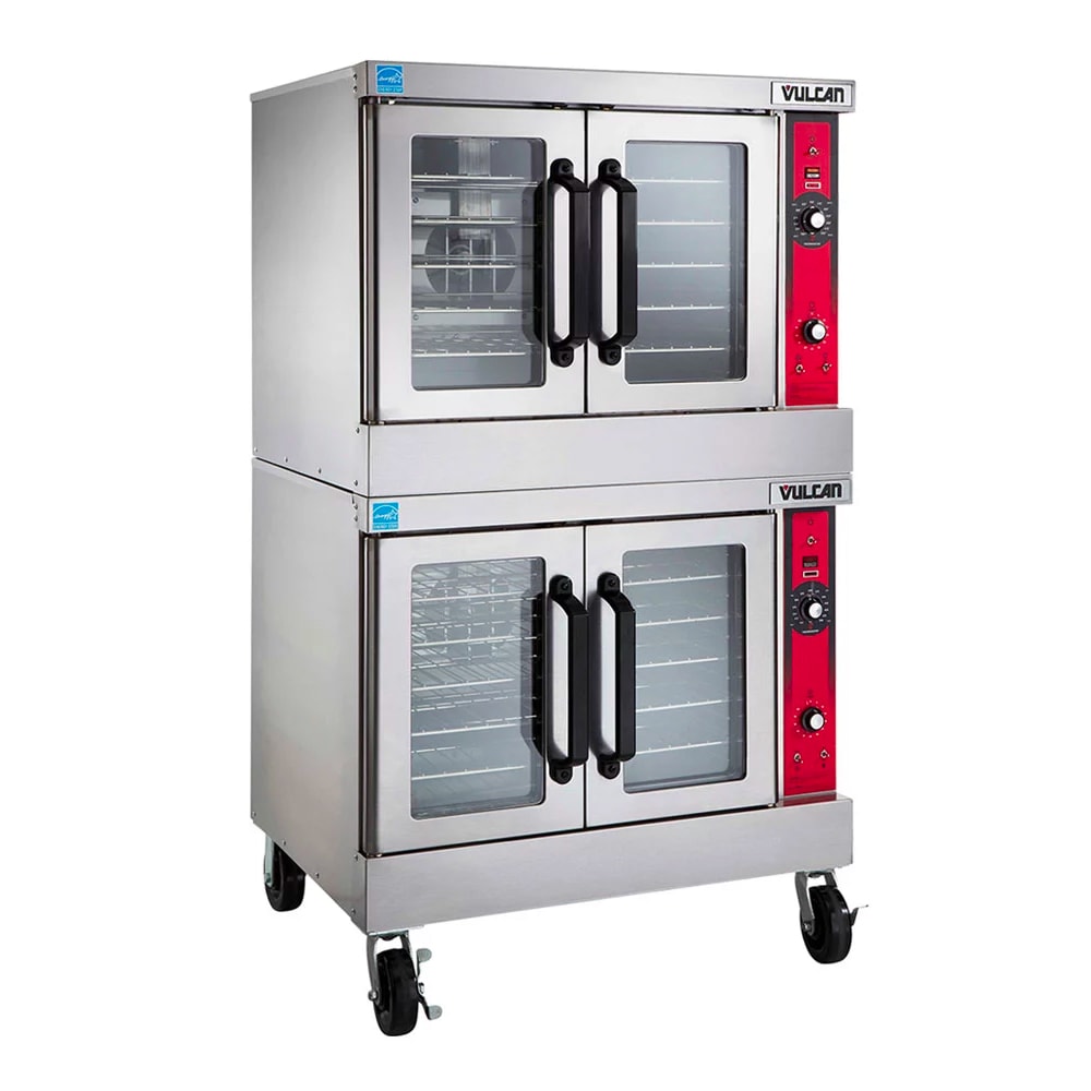 207-VC44ED2081 Double Full Size Electric Convection Oven - 12.5 kW, 208v/1ph