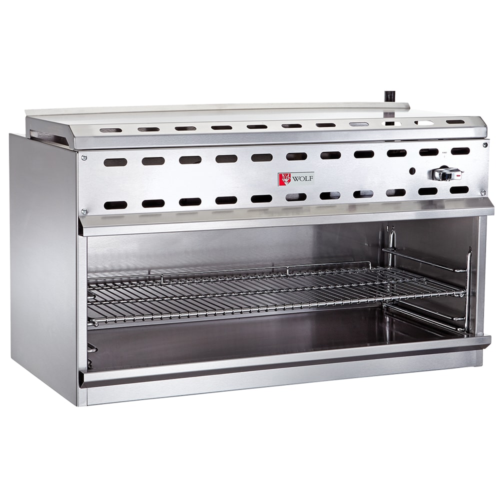 290-WICM60LP 60" Gas Cheese Melter w/ Infrared Burner, Stainless, Liquid Propane
