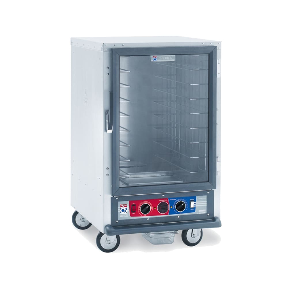 Metro C515-CFC-4 1/2 Height Non-Insulated Mobile Heated Cabinet w/ (8) Pan Capacity, 120v