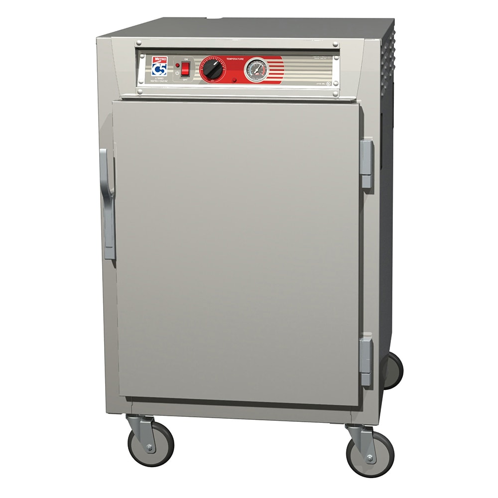 001-C565SFSUPFS 1/2 Height Insulated Mobile Heated Cabinet w/ (8) Pan Capacity, 120v
