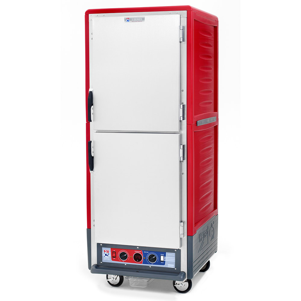 001-C539CDSL Full Height Insulated Mobile Heated Cabinet w/ (34) Pan Capacity, 120v