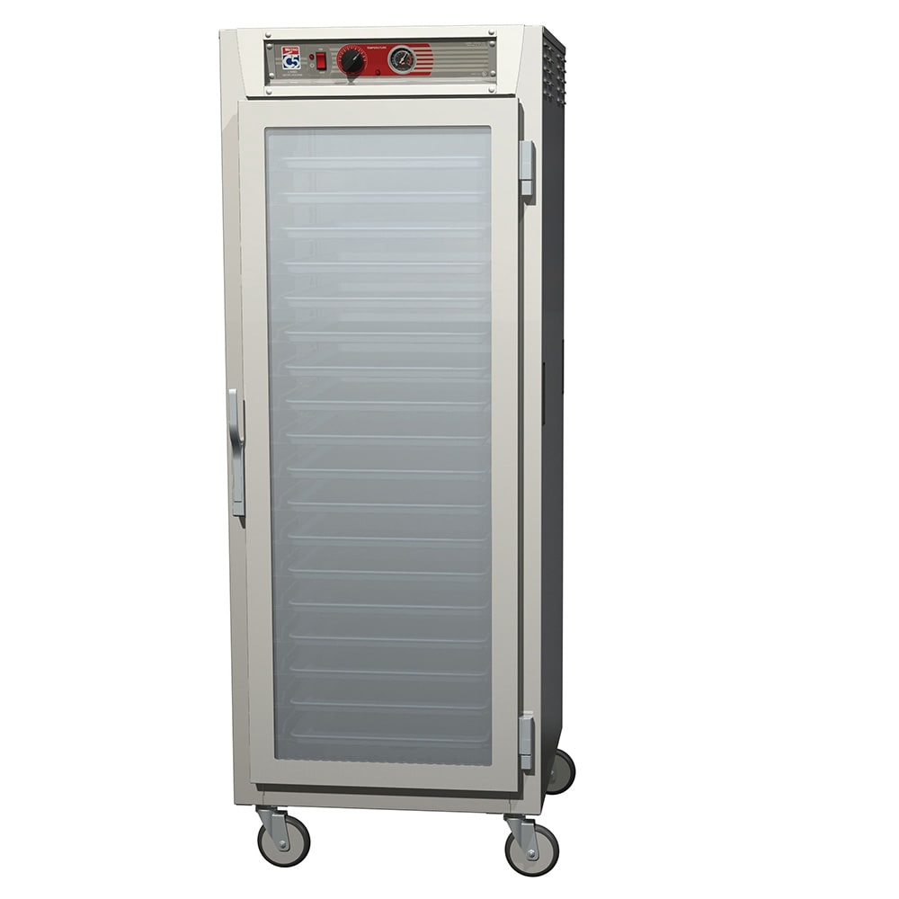 001-C569SFCL Full Height Insulated Mobile Heated Cabinet w/ (35) Pan Capacity, 120v