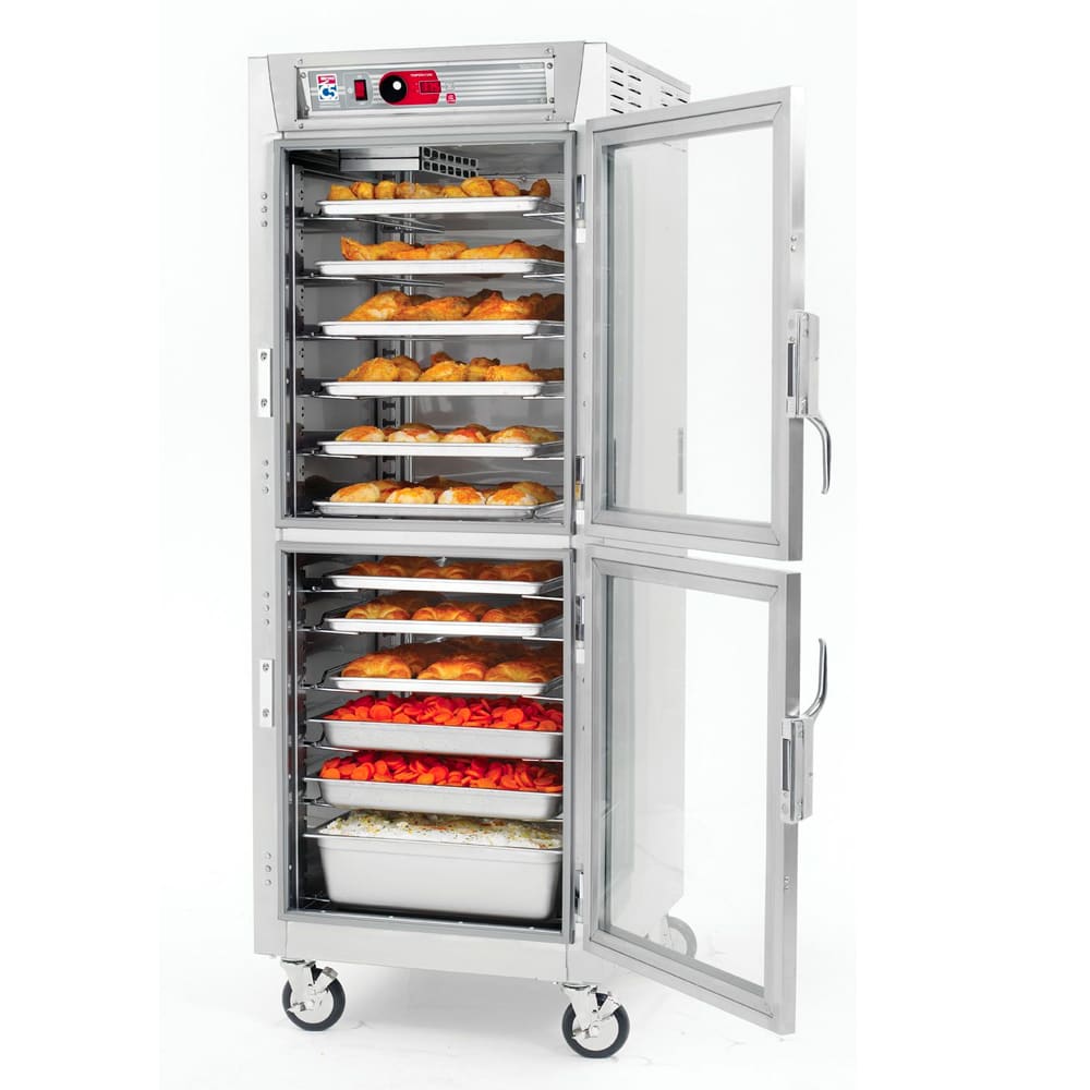 Metro C589-SDC-UPDS Full Height Insulated Mobile Heated Cabinet w/ (17) Pan Capacity, 120v