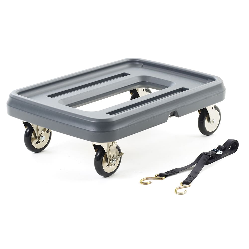 001-MLD1 Mightylite™ Pan Carrier Dolly w/ 350 lb Capacity - Polyethylene, Gray