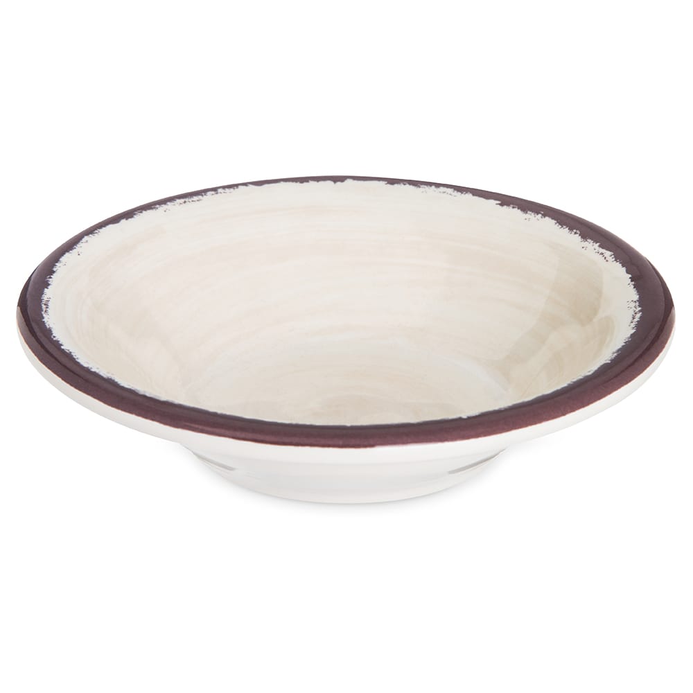 028-5401853 4 1/2 oz Round Melamine Fruit Bowl, Sweet Cream
