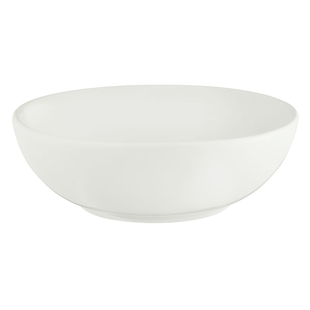 024-9336612 8 1/2 oz Round Fine Dining Bowl - Porcelain, Continental White