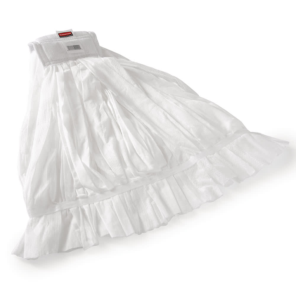 Rubbermaid 2025506 20 oz Disposable Wet Mop Head 5" Headband, Non