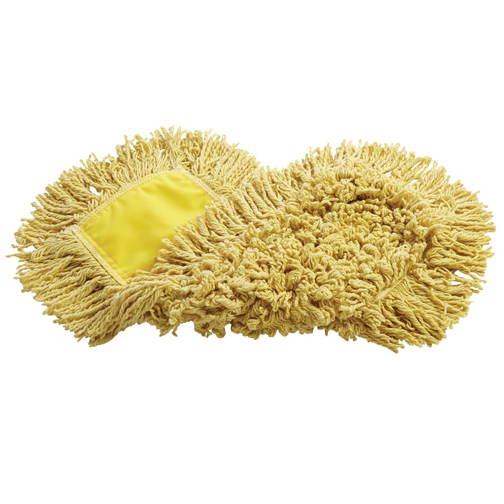 007-J152YY 18" Trapper® Dust Mop Head Only w/ Looped Ends, Yellow